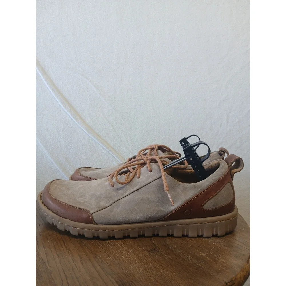Born tan suede casual Oxford shoe sneaker size 13 mens
